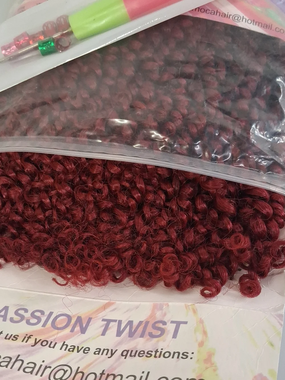 NWT Passion Twist Hair - 8 Packs 18 Inch Passion Twist Crochet Hair For Women